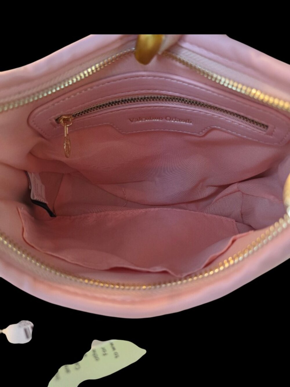 Pretty Pink Hobo Style Bag by Valentino Orlandi  NWT - Picture 4 of 7